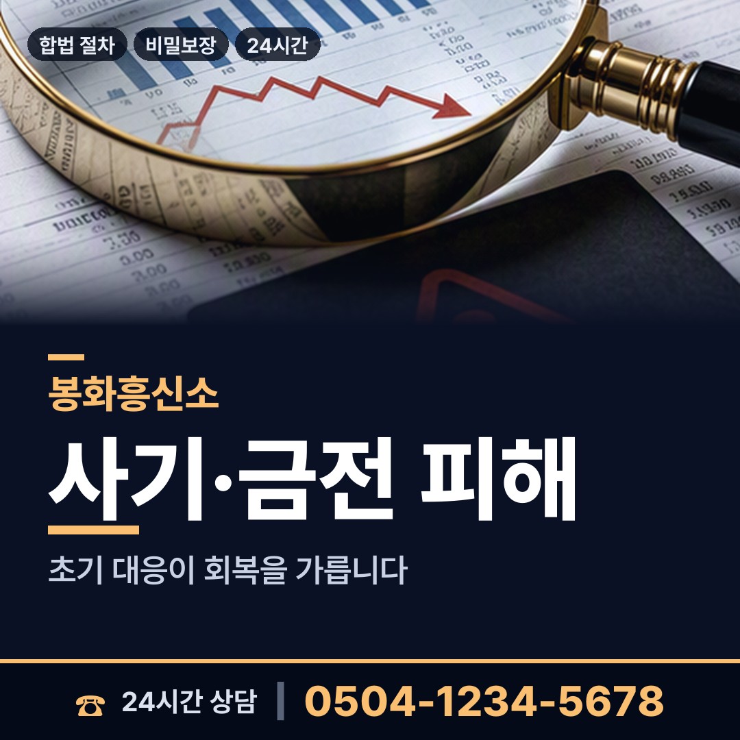 봉화 명호면 직원조사 상담 안내